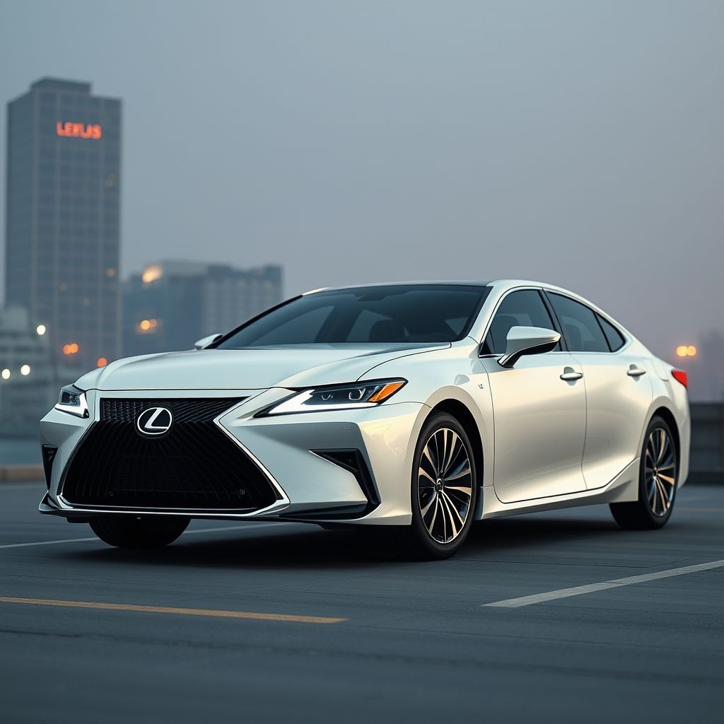 ความหรูหราของ Lexus ES EV ในงานแสดงที่เซี่ยงไฮ้